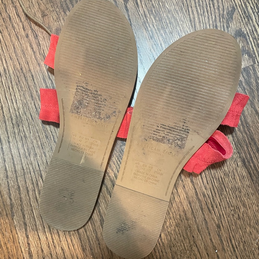 Red Sandals - Picture 2 of 2